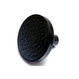 19cm Curved Shower Arm+8inch Shower Head – Black