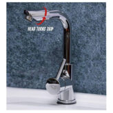 Basin Mixer – 360 degrees Head Turn, Mirror Finish