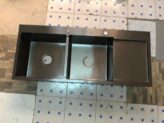 Heavy Duty Double Bowl Single Drain Sink