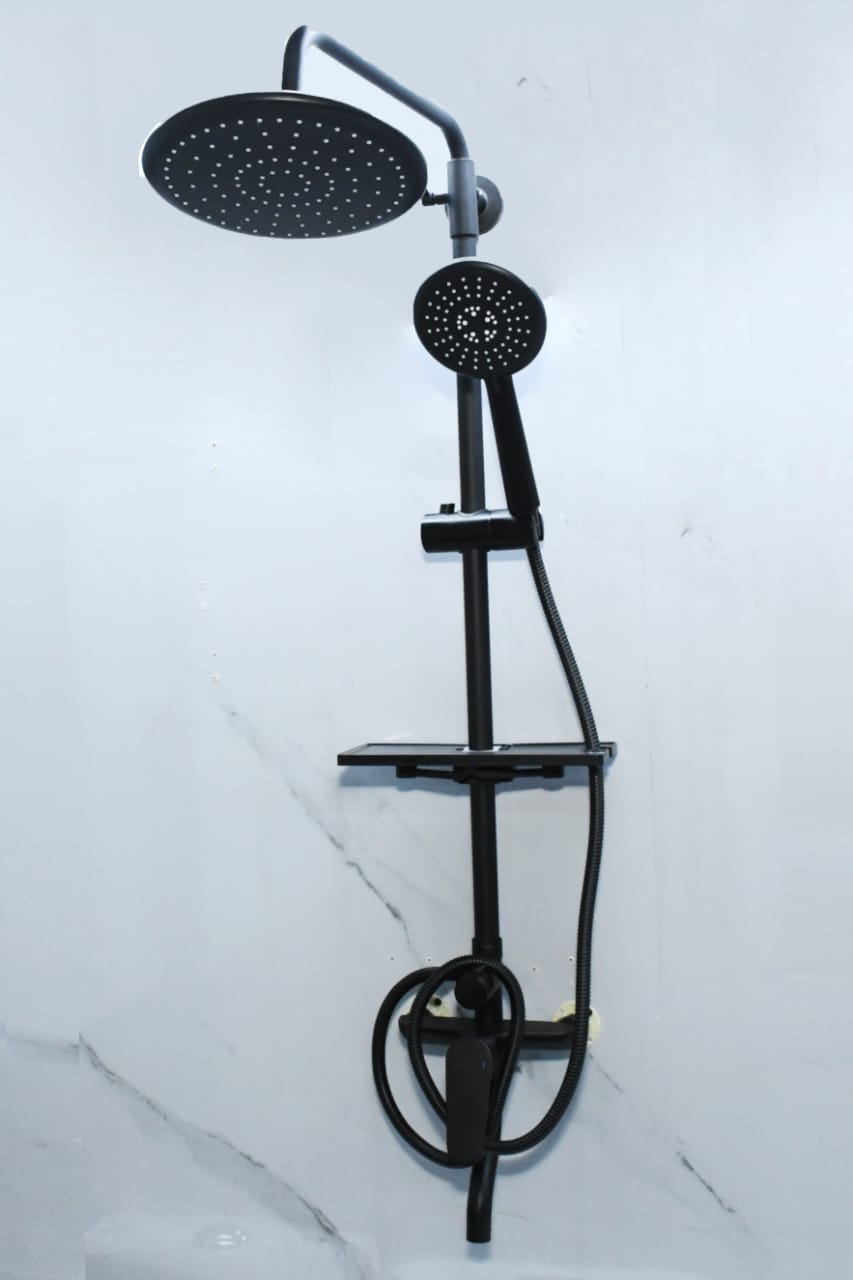 Brimix Black Shower Raiser
