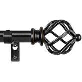 Curtain Rods 2M – Black/Antique/Copper/Gold