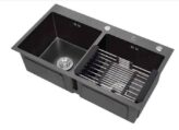 DOUBLE BOWL HEAVY SINK 7843