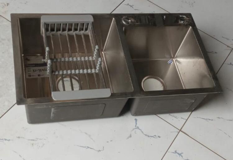 Double Bowl Heavy With Rack