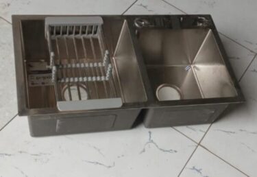 Double Bowl Heavy with Rack