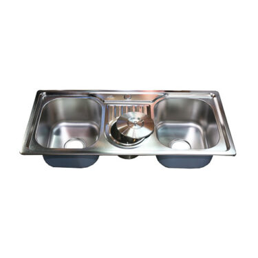 Kitchen Sinks with Waste Bin (Double Bowl)