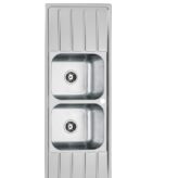 Double Bowl Double Drain Sink