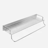 Straight Shelf with Towel Bar – N005M